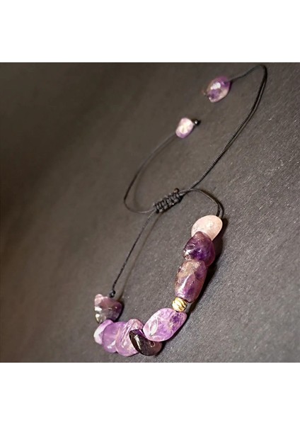 Renkli Ayarlanabilir Makrome Bileklik, Şık ve Doğal Takı Hediye Seçeneği