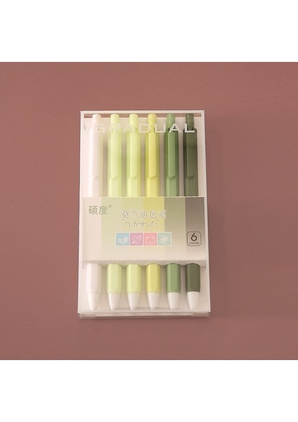 Öğrenciler Için 6 Paket Jel Kalem (Yurt Dışından)