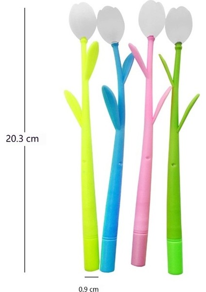 Lale Kalemi Renk Değiştiren Çiçek Jel Kalem Siyah Su Kalemi Yaratıcı Çiçek Güneş Altında Renk Değiştirecek Kırtasiye (Yurt Dışından) modelleri