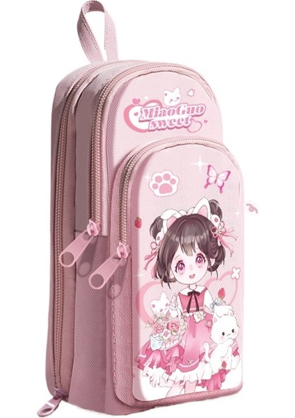 Okul Çantası Kalem Çantası Öğrenci Kırtasiye Çantası Kırtasiye Çantası Çok Fonksiyonlu Kalem Çantası (Yurt Dışından)