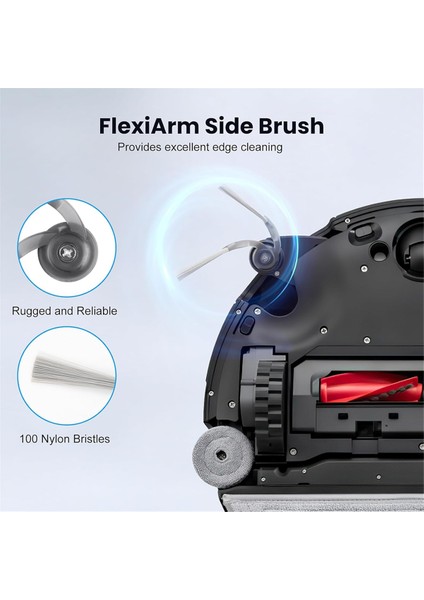 29 Paket Aksesuar Kiti Roborock Saros Için 10 Robot Vakum, Bu Yedek Parçalar Uyumludur (Yurt Dışından) fiyatları