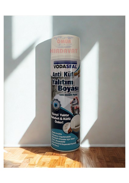 Anti Küf Yalıtım Boyası 400ML – Rutubet & Küf Önleyici Izolasyon Sprey