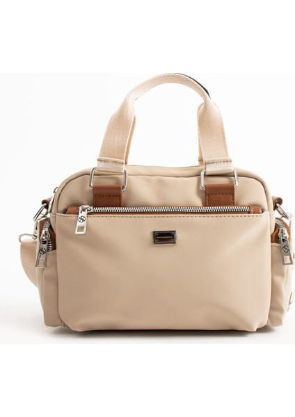 Kadın Çok Gözlü Ayarlanbilir Çapraz Askılı El ve Omuz Çantası 1422