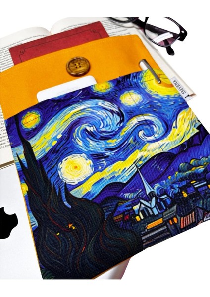 Yıldızlı Gece, Van Gogh, Sarı Çok Amaçlı Kılıf fırsatları