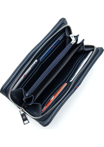 Lacivert Deri El Çantası ve Debriyaj Cüzdan, Şık ve Kullanışlı Tasarım. fiyatları