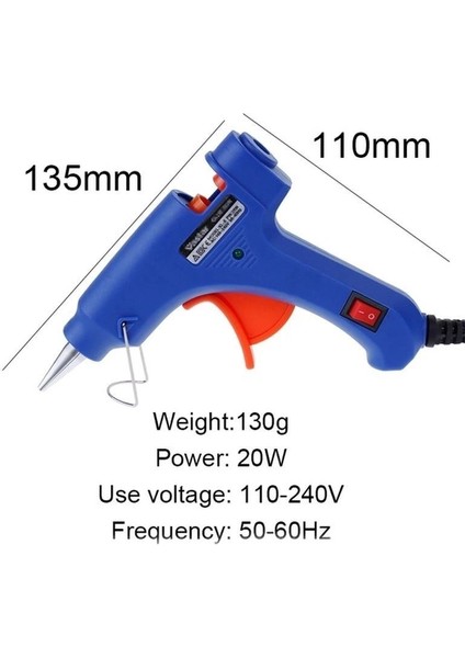 Anahtar Korumalı 20W Sıcak Ince Silikon Tabancası fiyatları