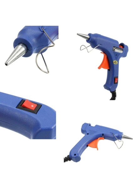 Anahtar Korumalı 20W Sıcak Ince Silikon Tabancası modelleri