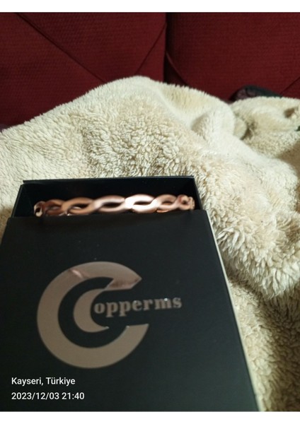 El Yapımı Saf Bakır Dövme Bilezik, Manyetik Alanlı, Şık ve Doğal Tasarım. fiyatları