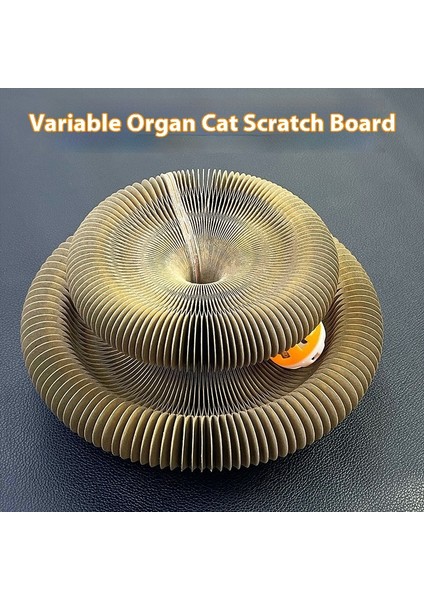 Organ Kedi Tırmalama Tahtası Değişken Manyetik Oluklu Kağıt Kedi Oyuncakları Çan Topu Pençe Bileme Isırmaya Dalı Kedi Oyuncakları (Yurt Dışından) indirimleri
