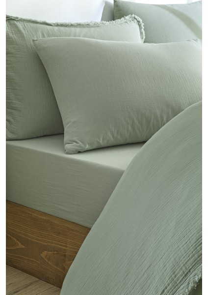 Sofia Çift Kişilik Lastikli Çarşaf Müslin Nevresim Takımı modelleri