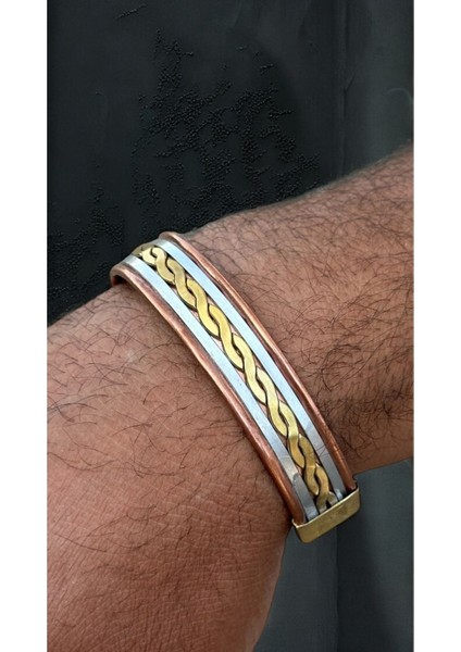 El Yapımı Saf Bakır Bileklik, Mıknatıslı, Şık ve Özgün Tasarım, Dayanıklı ve Zarif Aksesuar fiyatları
