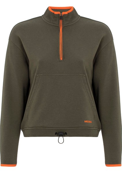 Sense Kadın Yeşil Sweatshirt
