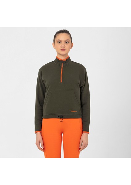 Sense Kadın Yeşil Sweatshirt