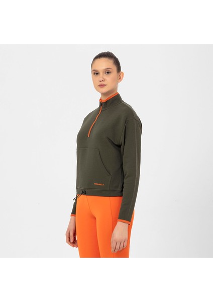 Sense Kadın Yeşil Sweatshirt