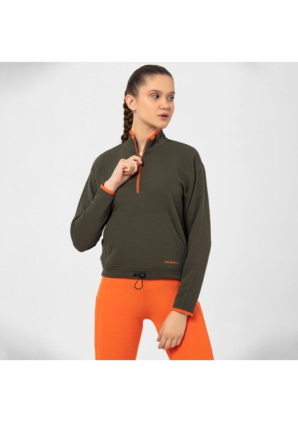 Sense Kadın Yeşil Sweatshirt