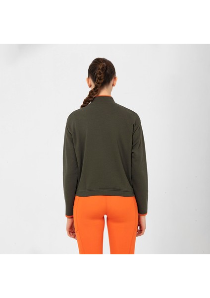 Sense Kadın Yeşil Sweatshirt