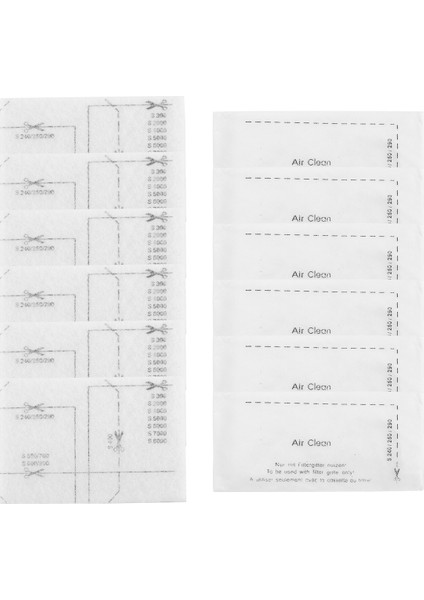 S8340 S8360, C1 C2 C3, Egzoz Filtresi Yedek Parça Setleri Için Elektrikli Süpürge Filtreleri (Yurt Dışından) modelleri