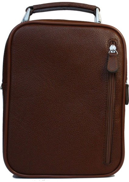 Hakiki Dana Derili Erkek El ve Omuz Askılı Şık Çanta Kahverengi fırsatları