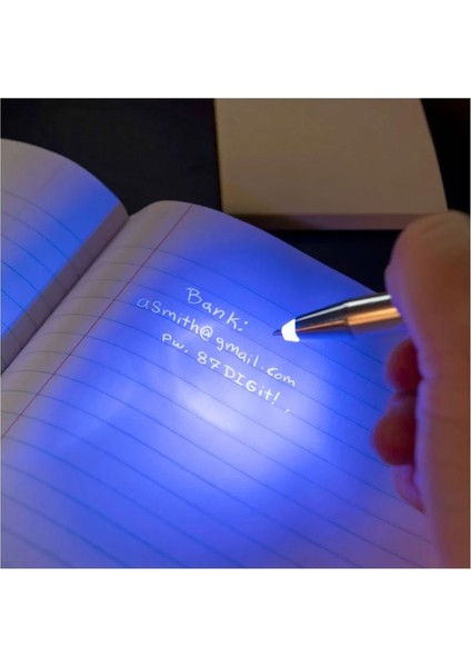 Mor Işıklı Görünmez Mürekkepli Kalem modelleri