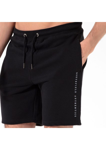 Sonic Şort Erkek Siyah Günlük Şort RFSONIC22-10010