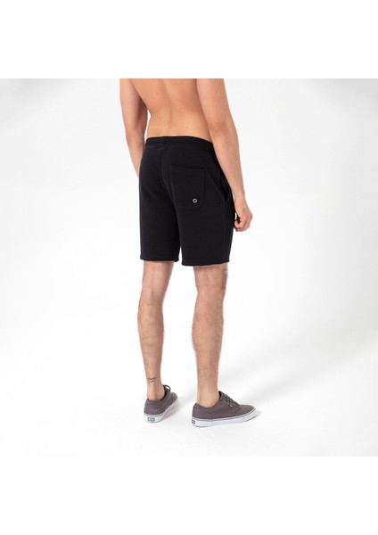 Sonic Şort Erkek Siyah Günlük Şort RFSONIC22-10010