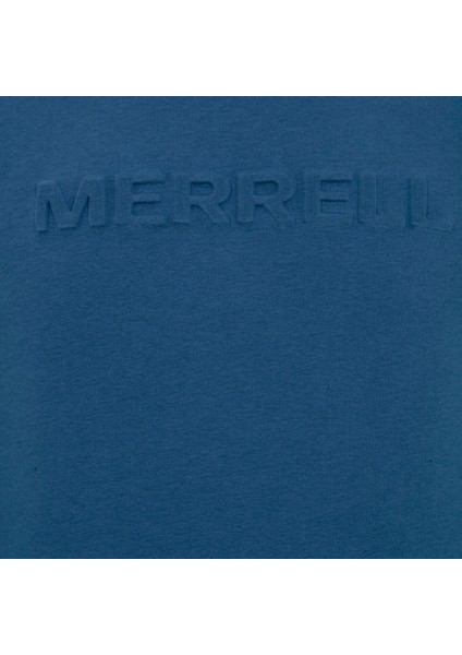 Simple Erkek Mavi Sweatshirt