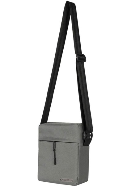 Gri 20X16X8 cm Unisex Omuz Çantası, Şık ve Kullanışlı Günlük Aksesuar indirimleri