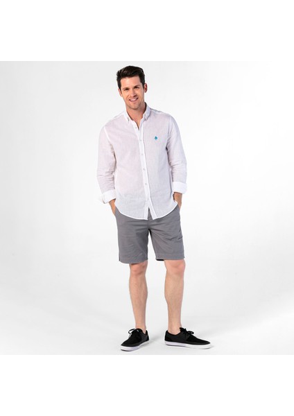 Cross Erkek Günlük Walkshort Gri