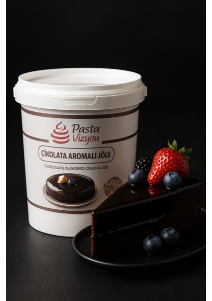 Çikolata Aromalı Soğuk Pasta Jeli - Jölesi- 500G