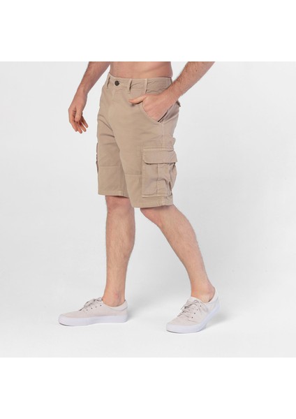 Erkek Kargo Şort Clints Kum