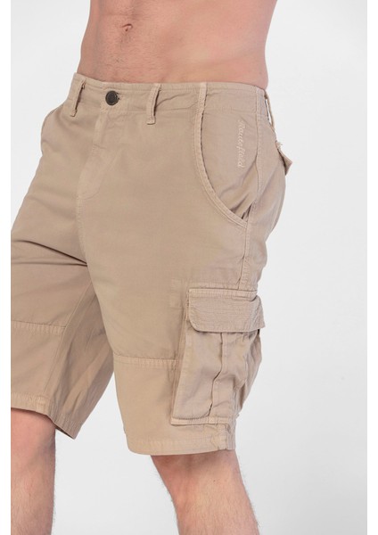Erkek Kargo Şort Clints Kum