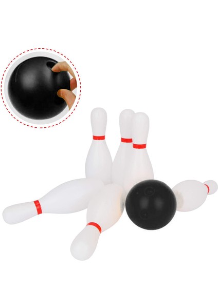 Çocuklar ve Yetişkinler Için 1 Set Bowling Seti Aile Çocuklar ve Yetişkinler Için 10 Lobutlu 2 Top Arka Bahçe Kukaları (Yurt Dışından) indirimleri