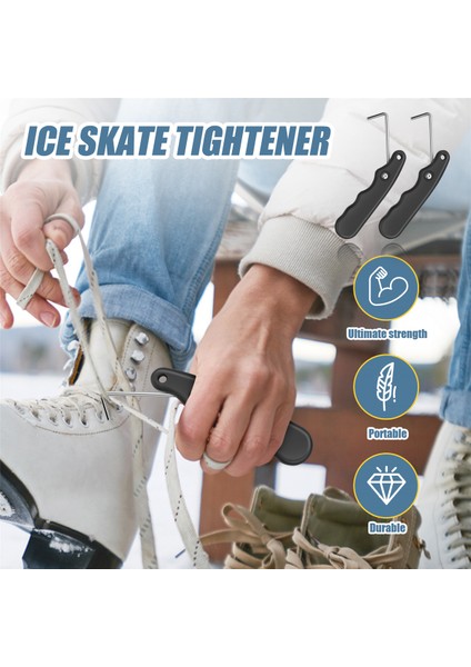 2 Adet Paten Sıkma Buz Hokeyi Paten Paten Aracı Buz Pateni Sıkma Çektirme (Yurt Dışından) modelleri