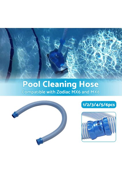 Adet Havuz Vakum Hortumu Temizleyici Hortum Yüzme Havuzu Temizleyici Hortum Büküm Kilit Hortumları Yedek Zodyak Mx6 Mx8 (Yurt Dışından) fiyatları