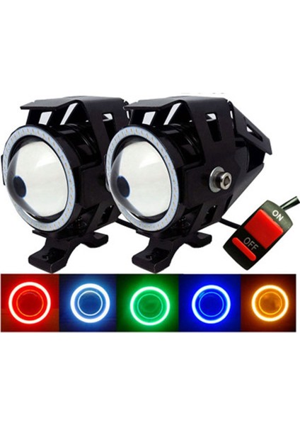 E-Bisiklet Işık Far Girişi Dc 12 V-80 V Ebike Gidon Lambası Elektrikli Scooter LED Ön Işık (Yurt Dışından) modelleri