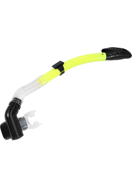 Silikon Şnorkel Tam Kuru Ağız Yüzme Şnorkel Sualtı Sporları Dalış Ekipmanları Sarı (Yurt Dışından) indirimleri