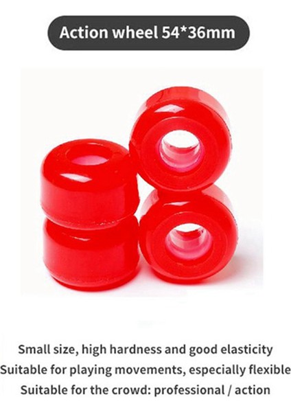 4 Adet/takım Kaykay Longboard Tekerlek 54MM x 36MM 82A Tekerlek Dublör Kaykaylar Düşük Hız Pu Tekerlek, Siyah (Yurt Dışından) fiyatları