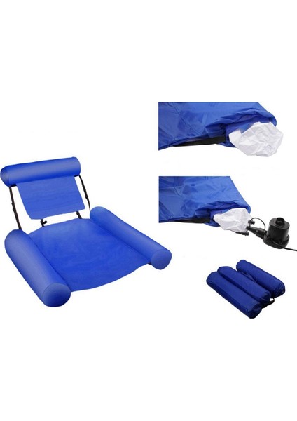 Şişme Şamandıra Sıralı Yüzen Sandalye Arkalığı Recliner Yüzen Yatak Kanepe Açık Şişme Yüzme Yüzen Sandalye (Yurt Dışından) fırsatları