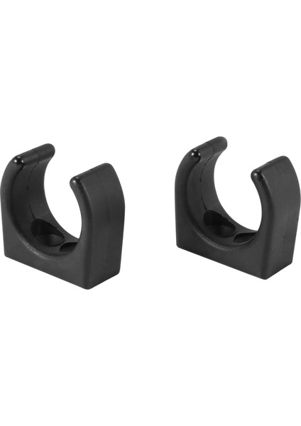 2 Adet Naylon Merdiven Klipsi Tekne Kanca Klipsi Boyutu 1-1/4 Inç Çap Set Başına Uv Deniz Aksesuarları Yat Tekne, Siyah (Yurt Dışından)