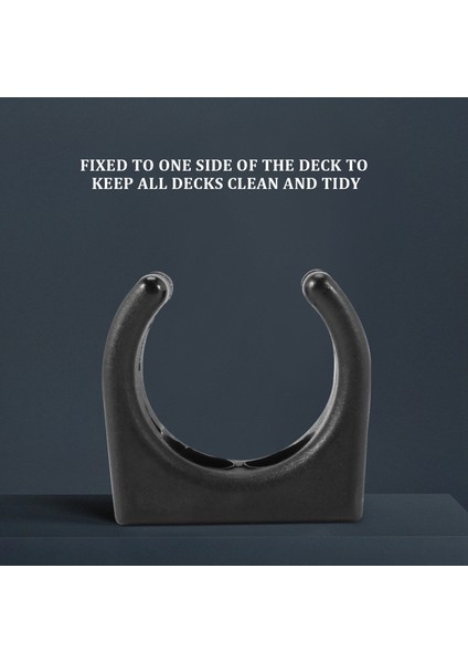 2 Adet Naylon Merdiven Klipsi Tekne Kanca Klipsi Boyutu 1-1/4 Inç Çap Set Başına Uv Deniz Aksesuarları Yat Tekne, Siyah (Yurt Dışından) indirimleri