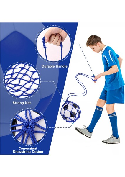 2 Adet Futbol Tekme Eğitmeni, Futbol Geri Dönüş Eğitmeni Ağı, Futbol Tekme Atma Solo Uygulama Eğitim Yardımı Mavi+Kırmızı (Yurt Dışından) fiyatları