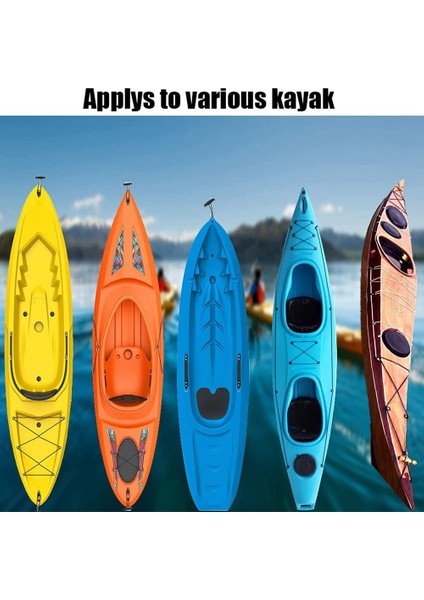 Kayak Örtüsü Aksesuarları, Su Geçirmez Kano Örtüsü Uv Dayanıklı, Toz Geçirmez Balıkçı Teknesi Örtüsü, 2.6-3.0m (Yurt Dışından) indirimleri