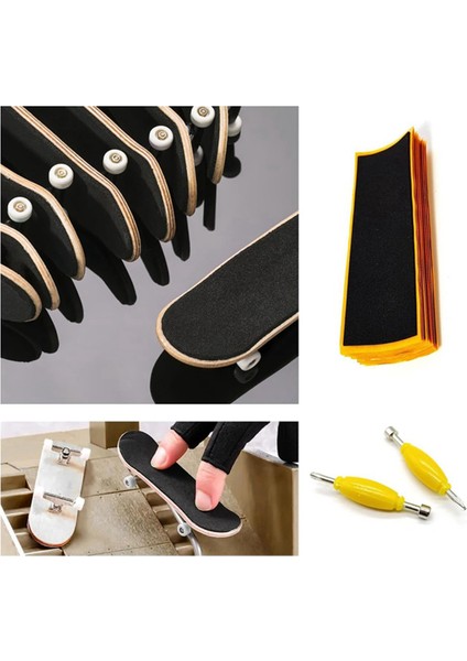 12 Paket Fingerboard Tutma Bandı Yapışkan Köpük Etiket Yedek + Parmak Kaykayları Için Tornavida Aracı Somun Sürücüsü (Yurt Dışından) fiyatları
