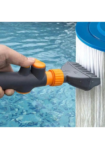 Havuz Filtre Tarak Temizleyici Havuz Kartuşları Filtre Temizleyici Tarak Sıcak Küvet Spa Su Filtresi Temizleme Hortumu Bağlantı Aracı (Yurt Dışından) fırsatları