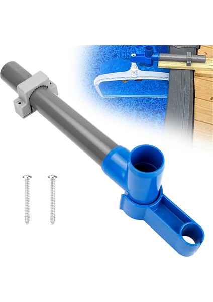 Havuz Tırmıkları, Skimmer'lar ve Ağlar Için Yer Üstü Havuz Skimmer Tutucu Braket Takımı Klips Bağlantısı (Yurt Dışından) indirimleri