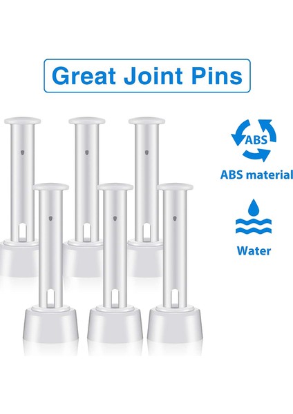 12 Adet Plastik Havuz Bağlantı Pimleri ve Kauçuk Contalar Intex Yer Üstü Yuvarlak Çerçeve Yüzme Havuzu Parçaları 28270-28273(2.36IN) (Yurt Dışından) modelleri