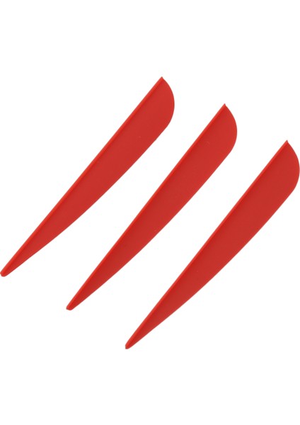 Arrows Vanes Dıy Okçuluk Okları Için 4 Inç Plastik Tüy Fletching 50 Paket (Kırmızı) (Yurt Dışından) indirimleri