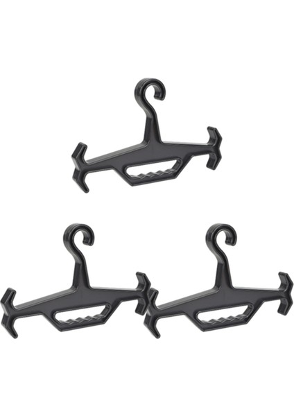 Yelek Dalgıç Elbisesi Askısı Için Ağır Hizmet Askısı, Hayatta Kalma Ekipmanı Depolama Düzenleyici Siyah 3 Adet (Yurt Dışından) indirimleri