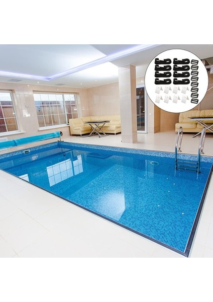 Havuz Güneş Kapak Makarası Ek Sapanlar Kiti Zemin Yüzme Havuzu Güneş Battaniye Kapak Makaraları Sapanlar (Yurt Dışından) fırsatları