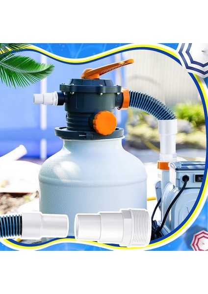 Filtre Pompası Için Yer Üstü Havuzlar Için 1.5 Inç Çaplı Havuz Pompası Yedek Hortum Aksesuarı Havuz Hortumları (Yurt Dışından) modelleri
